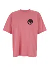 Bluemarble Cotton Crew-neck T-shirt In Pink