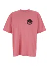 Bluemarble Cotton Crew-neck T-shirt In Pink