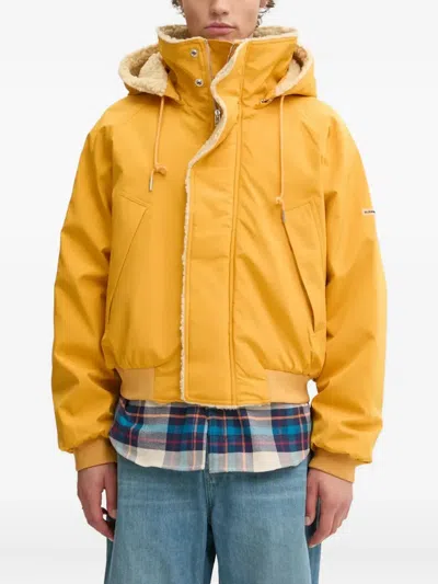 Bluemarble Hooded Jacket In Yellow