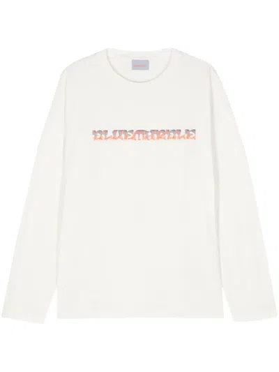 BLUEMARBLE LOGO-PRINT COTTON T-SHIRT