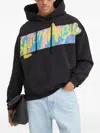Bluemarble Logo-print Hoodie In Black