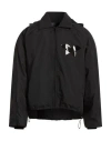 Bluemarble Man Jacket Black Size L Nylon In Black