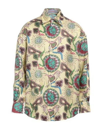 Bluemarble Graphic-print Silk Shirt