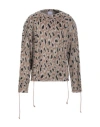 Bluemarble Man Sweater Beige Size L Acrylic In Beige