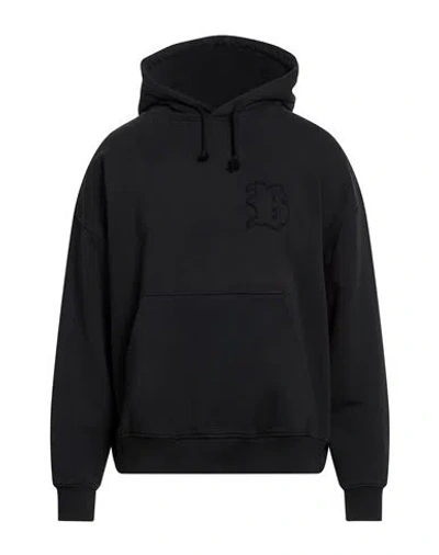 Bluemarble Man Sweatshirt Black Size Xxl Cotton