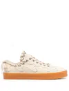 Bluemarble Kelly Frayed Detailed Sneakers In White
