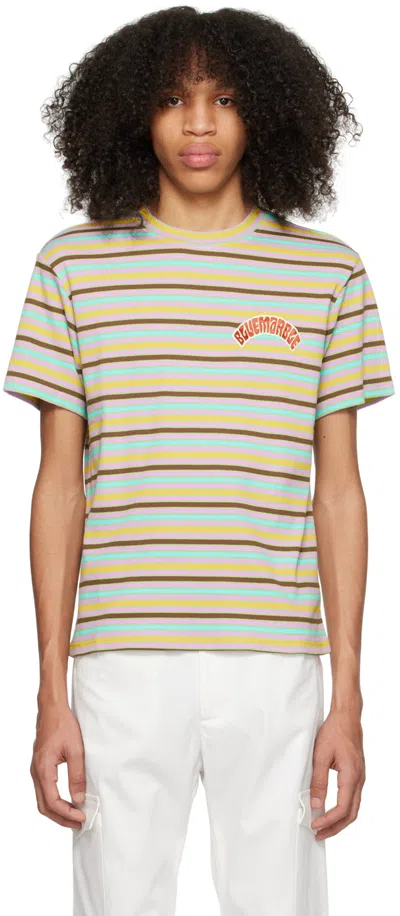 Bluemarble Striped Bowling Cotton T-shirt