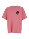 Bluemarble Cotton Crew-neck T-shirt In Pink