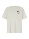 Bluemarble 'smile' White T-shirt In White