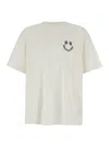 Bluemarble 'smile' White T-shirt In White