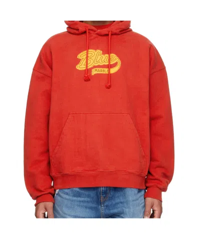 Bluemarble Varsity Hoodie In Red