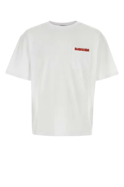 Bluemarble White Cotton T Shirt