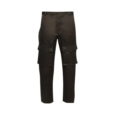 Pre-owned Bluemarble Zipped-side Cargo Pants 'green' | Men's Size 30