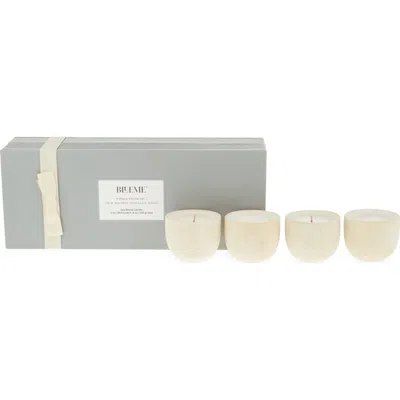 Blueme 4-piece Votive Set I In Neutral