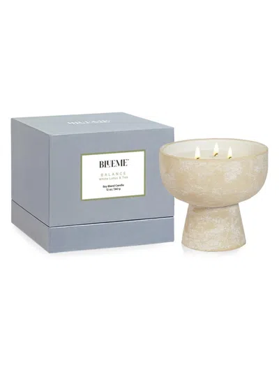 Blueme Balance White Lotus & Tea Medium Ceramic Candle