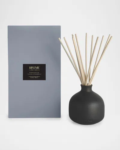 Blueme Blk Romance Large Fragrance Reed Diffuser - Oakmoss & Sandalwood