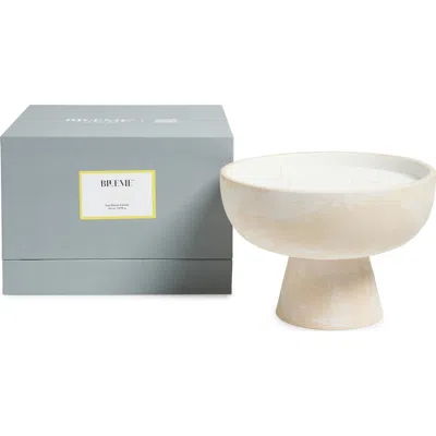 Blueme Happiness Giant Ceramic Candle In Green