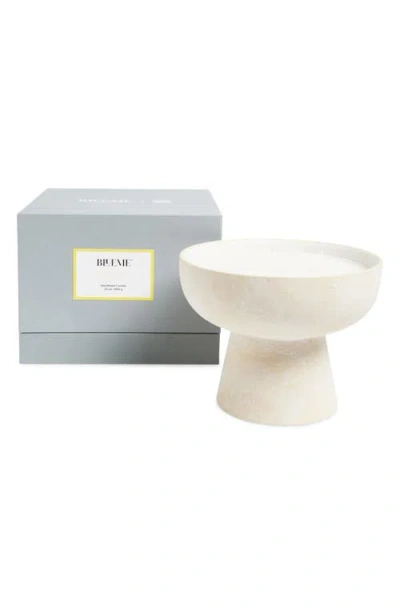 Blueme Happiness Large Ceramic Candle In White