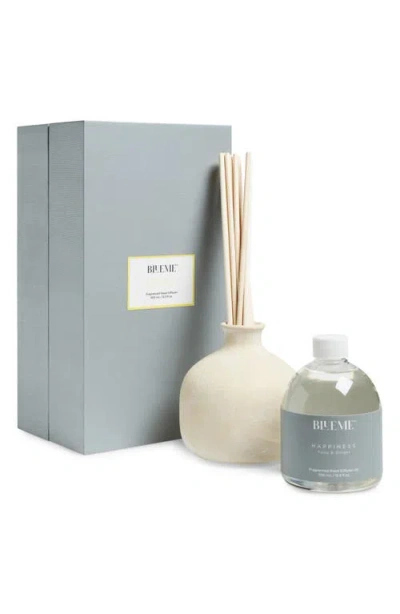 Blueme Happiness Large Ceramic Reed Diffuser In Neutral