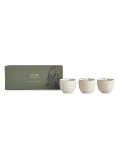 Blueme Lunar New Year 3-piece Travel Votive Candle Set In Neutral