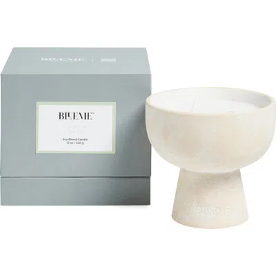 Blueme Renew Medium Ceramic Candle In Neutral