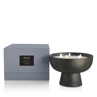 Blueme Romance Oakmoss & Sandalwood Giant Ceramic Candle 45 Oz. In Black