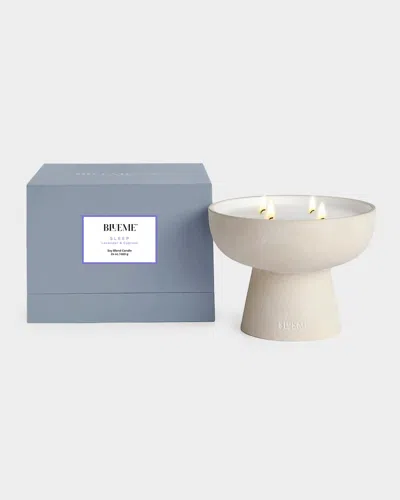 Blueme Sleep Large Candle - Lavender & Cypress In Neutral