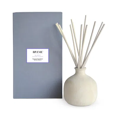 Blueme Sleep Lavender & Cypress Large Diffuser Bottle & Reed Set In Multi