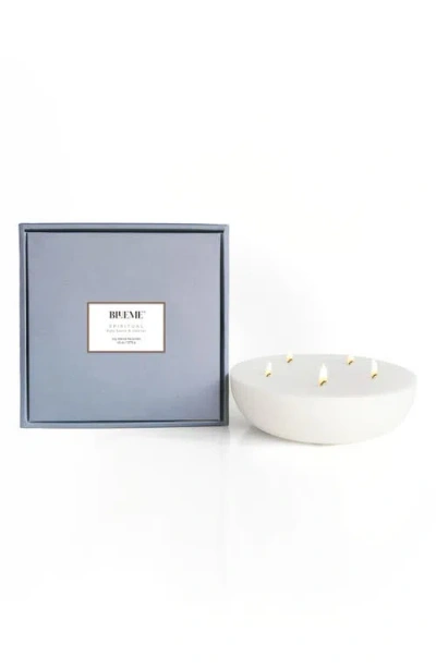 Blueme Spiritual Giant Recandle Wax Refill In Gray