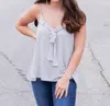 Bluemint Take Me Sailing Top In Ivory/black In Multi