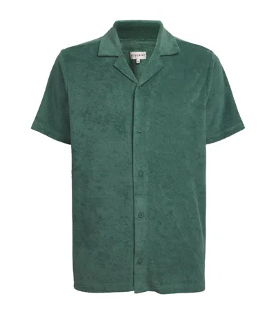 Bluemint Towelling Mars Shirt In Green