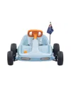 Bluey 12v Kids Go Kart In Blue