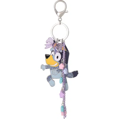 Bluey Bag Charms With Lobster Clip, Liquid And Pave Crystals Charm Keychains In Multi