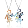 Bluey Bff Pendant Necklace Set With Star And Charm Tags In Multi