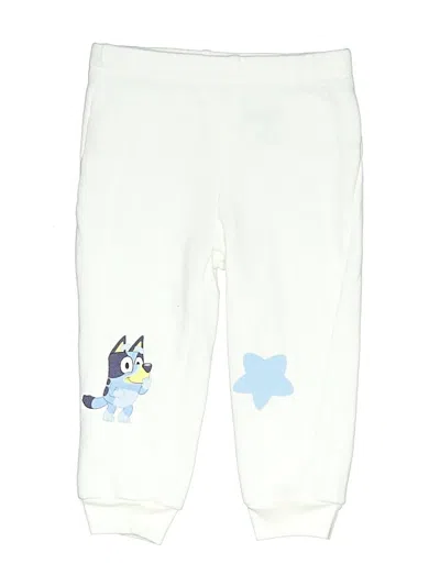 Pre-owned Bluey Kids' Casual Pants In White