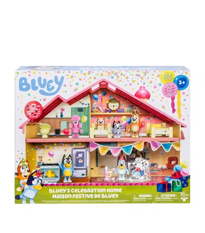 Bluey Celebration Home Play Set In Pink