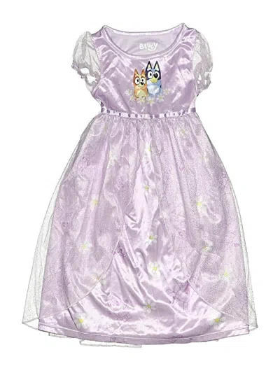 Pre-owned Bluey Kids' Dress In Purple