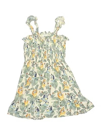 Pre-owned Bluey Kids' Dress In Yellow