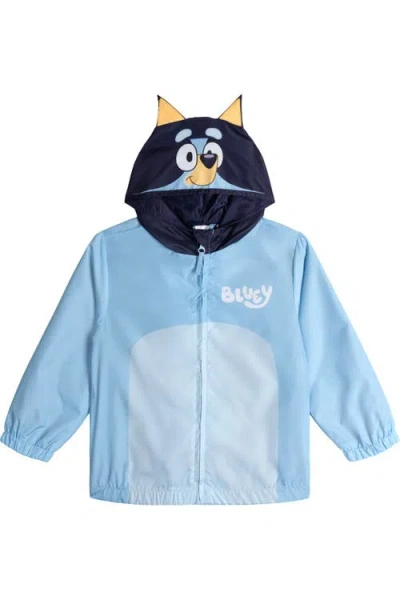 Bluey Kids'  Hooded Windbreaker Jacket