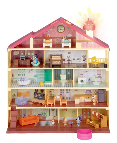 Bluey Lights & Sounds 36-piece House Playset, Ages 3+ In No Color