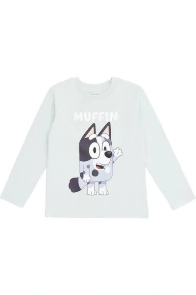 Bluey Kids'  Long Sleeve Tee In White