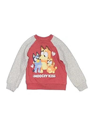 Pre-owned Bluey Kids' Long Sleeve T-shirt In Red