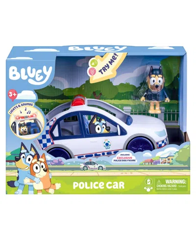 Bluey Police Car With Police Man S14 In Gray