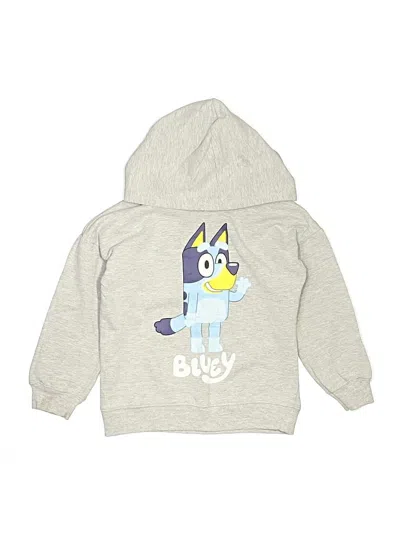 Pre-owned Bluey Kids' Pullover Hoodie In Gray