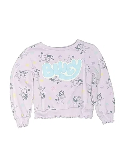 Pre-owned Bluey Kids' Pullover Sweater In Pink