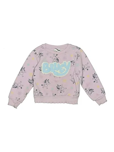 Pre-owned Bluey Kids' Pullover Sweater In Pink