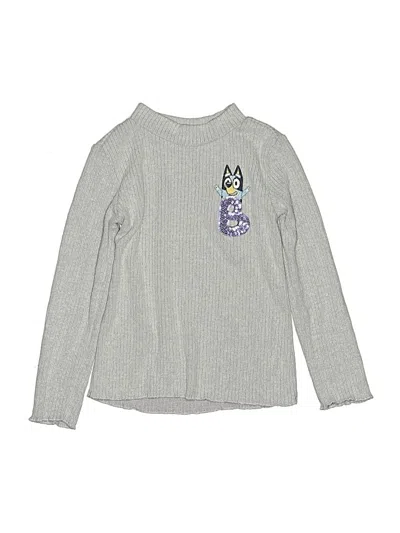 Pre-owned Bluey Kids' Pullover Sweater In Silver