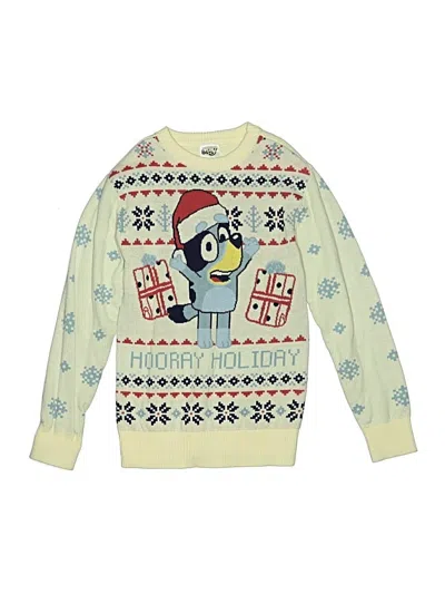 Pre-owned Bluey Kids' Pullover Sweater In Yellow