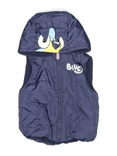 Pre-owned Bluey Kids' Raincoat In Blue