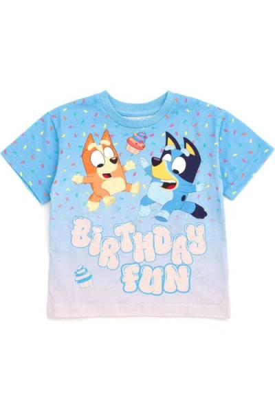 Bluey Kids'  Short Sleeve Graphic T-shirt In Multi
